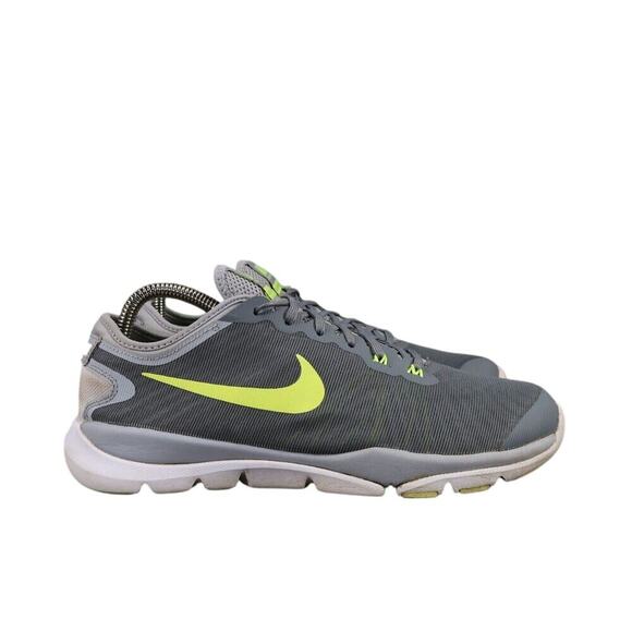Nike Shoes Womens 8 Athletic Trainer Flex Supreme TR 4 Running Active Grey Green - Picture 2 of 13